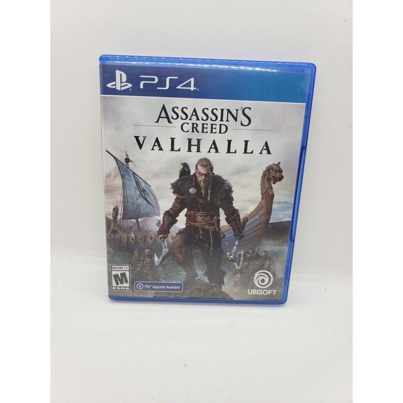 Assassin's Creed Valhalla PS4 Video Game Complete Tested Ubisoft RPG Working - Picture 1 of 4
